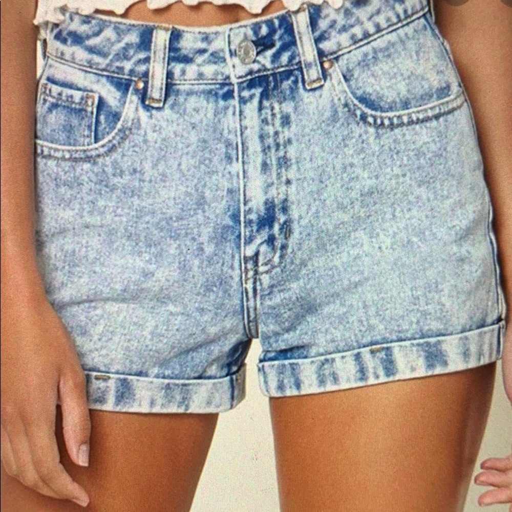 PacSun Mom Shorts Acid Wash